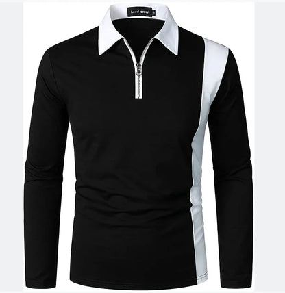 Men's Long Sleeve Polo Shirt Padrony Verno