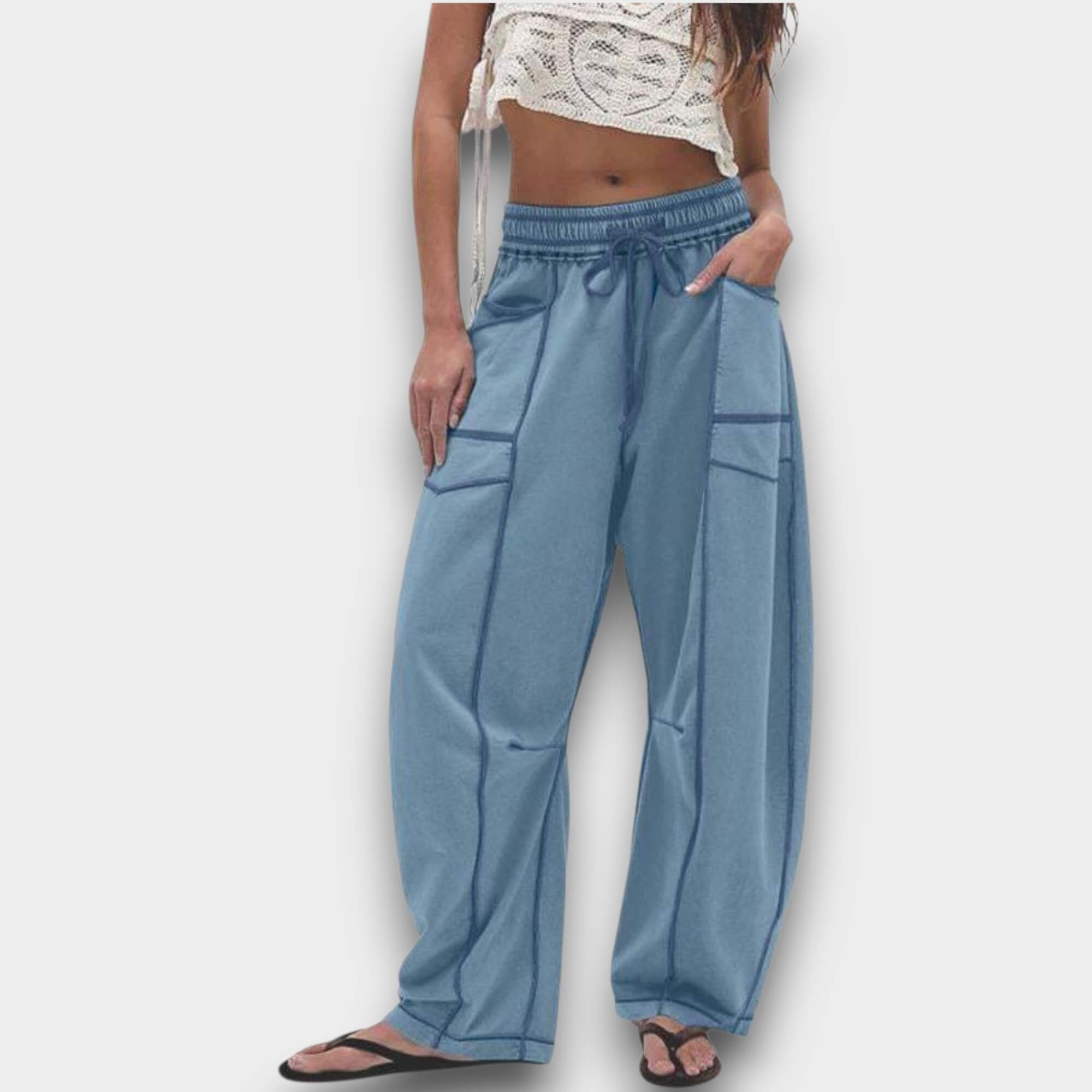 Nova – Comfy Baggy Leg Lounge Trousers